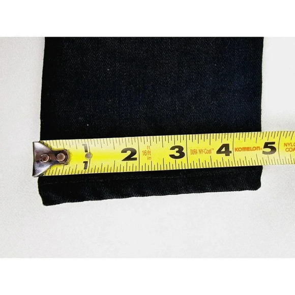 Rag & Bone Size 24X28 Women Black High Rise Skinny Embroidered Pocket Logo Jeans - Picture 15 of 16